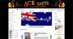 Desktop Screenshot of acespinnerbaits.com